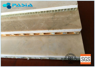 China Edge Open Marble Stone Panels Aluminum Honeycomb Panels Customized Specification supplier
